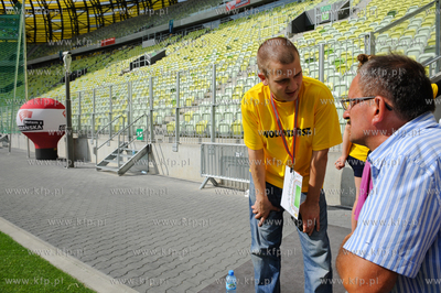 Gdansk Letnica. Dzien otwarty nowego gdanskiego stadionu...