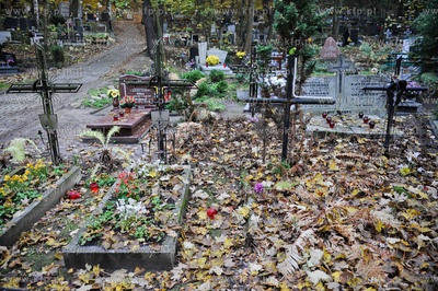 Gdansk. Cmentarz Srebrzysko.
28.10.2011
fot. Mateusz...