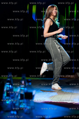 Gdansk. Klub Kwadratowa. Wybory miss Politechniki Gdanskiej.
Nz...