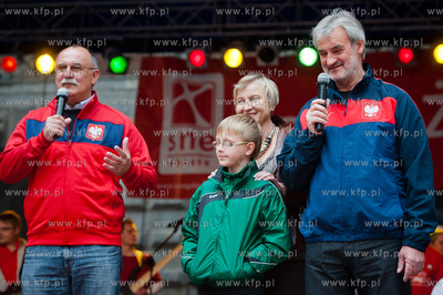 Gdansk. Czternasta edycja akcji Katolicy na Ulicy organizowanej...