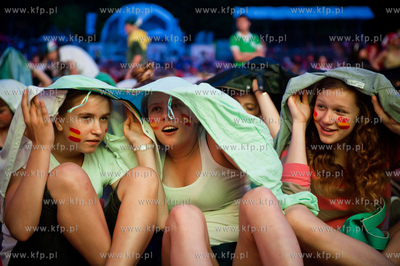 Gdansk. Fanzone - Strefa Kibica. Relacja meczu Mistrzostw...