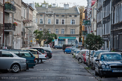 Gdansk. Wrzeszcz. Kamienice przy ulicy Grazyny. 04.09.2012...