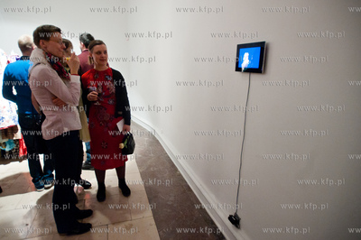 Gdansk. Nadbaltyckie Centrum Kultury. Wernisaz wystawy...