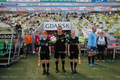 Gdansk. Stadion PGE Arena. Mecz z pewna wygrana - mecz...