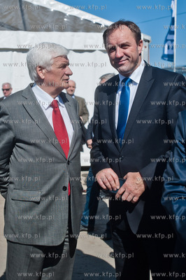 Gdansk. Batycki Kampusu Uniwersytetu Gdanskiego. Uroczystosc...