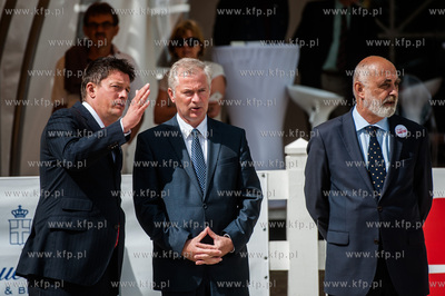 Ciekocinko. Pierwsza edyzja zawodow jezdzieckich Baltica...