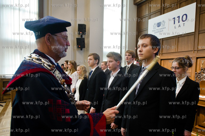 Aula Politechniki Gdanskiej. Inauguracja Roku Akademickiego...