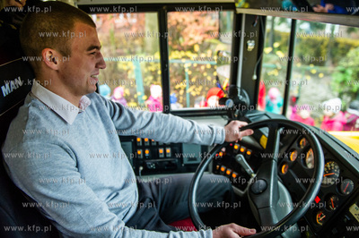 Gdansk. Pierwsza przejazdzka oryginalnego, amerykanskiego,...