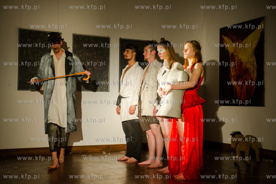 Gdansk. Akademia Sztuk Pieknych. Europejska Noc Muzeow...