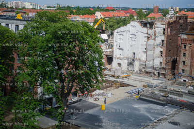 Gdansk. Wrzeszcz. Uroczystosc zawieszenia wiechy na...