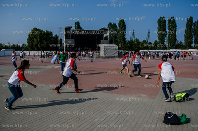 Gdańsk. Plac Zebrań Ludowych. Światowe Dni Młodzieży...