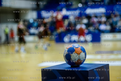 Gdańsk. Hala AWFiS. Mecz PGNiG Superligi Piłki Ręcznej,...