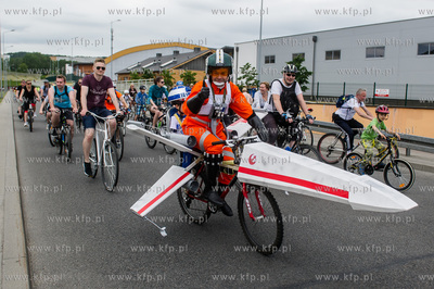 Gdańsk. Droga Zielona. Wielki Przejazd Rowerowy. 
11.06.2017
fot....