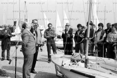 Górki Zachodnie. Rozpoczęcie międzynarodowych regat...