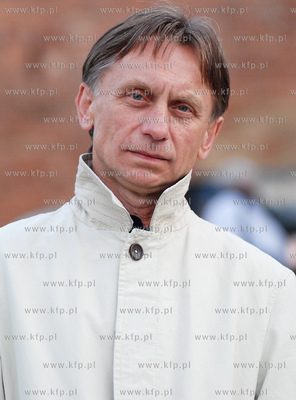 VIII Festiwal Dobrego Humoru w Gdansku. Nz. Krzysztof...