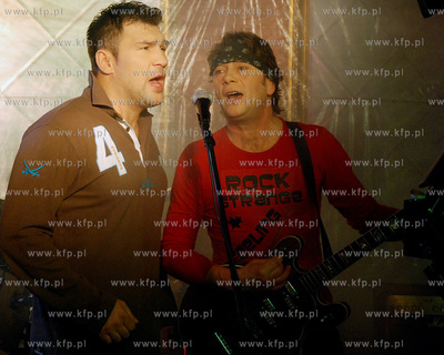 Rumia. W hotelu Faltom Dariusz Michalczewski kreci...