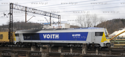 W Lotos Kolej trwaja testy lokomotywy serii Voith Maxima...