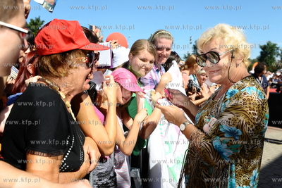Gdynia. Plac Grunwaldzki. IV zlot fanow "M jak Milosc"....