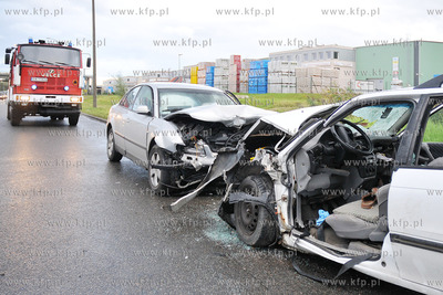 Na ulicy Hutniczej w Gdyni doszlo w piatek do groznego...