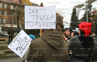 Szczecin - Manifestacja Różnorodności majaca na...