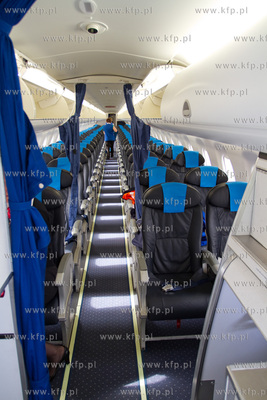 Gdansk Rebiechowo. Najnowsza maszyna Polskich Linii...