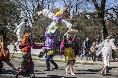 Oliwa, Park Oliwski. II Festiwal Etnowiosnowisko. Happening...
