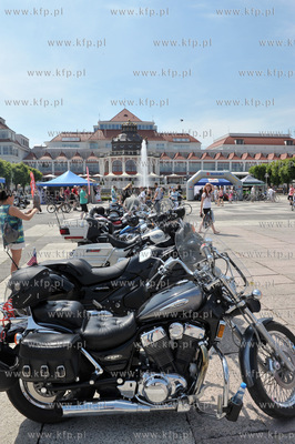 Plac Zdrojowy Molo Sopot. Chopper Days Sopot, impreza...
