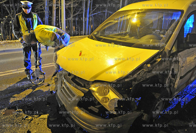 Sopot ul. Malczewskiego. Nietrzezwy kierowca kierujacy...