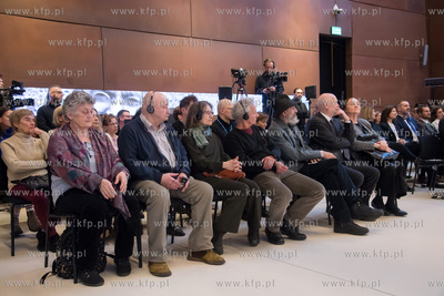 Gdańsk, Europejskie Centrum Solidarności ECS. Wręczenie...