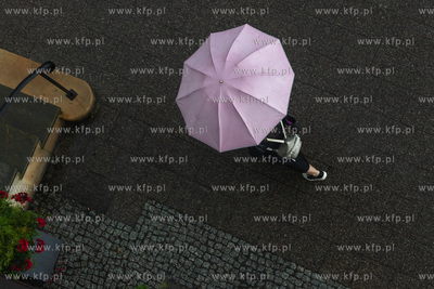 Letnia ulewa na ulicy Podwale Staromiejskiej w Gdańsku.
22.07.2025
Fot....