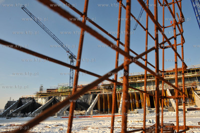 Budowa stadionu PGE Arena w Gdansku Letnicy.
22.01.2010
fot....