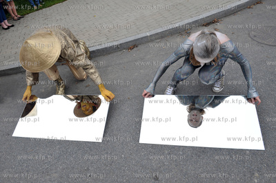 XV Festiwal Szekspirowski  - happening "Kolos na Zlotych...