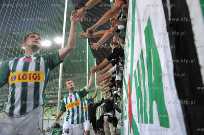 PGE Arena - mecz pilkarski pomiedzy Lechia Gdansk a...