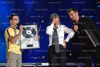 Festiwal Piosenki w Sopocie 2004. In-Grid podczas koncertu...