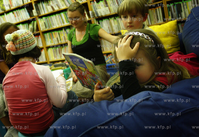 Sopot. Biblioteka Glowna przy ul. Obroncow Westerplatte....