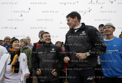 Gdansk Brzezno. Bieg  pod haslem Jestem z Gdanska....