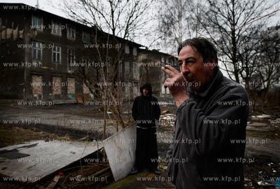 Gdansk. Domy przy ul. Marynarki Polskiej przeznaczone...