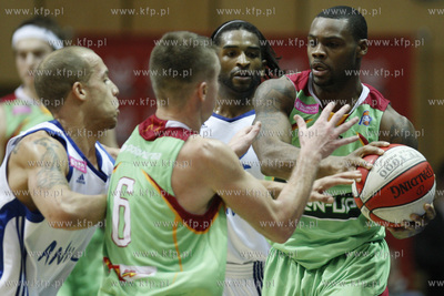 Gdynia. Final Pucharu Polski w koszykowce. Anwil Wloclawek...