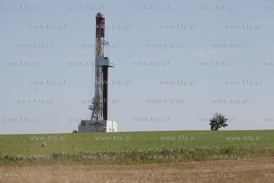 Odwiert gazu łupkowego Lubocino prowadzony przez PGNiG....