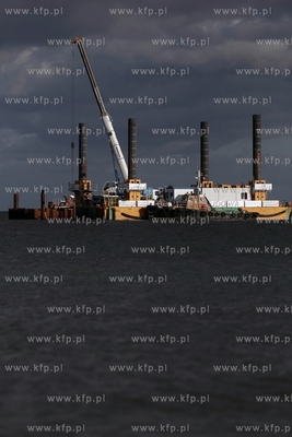 Sopot. Okolice Lazienek Polnocnych. Wyprowadzenie wód...