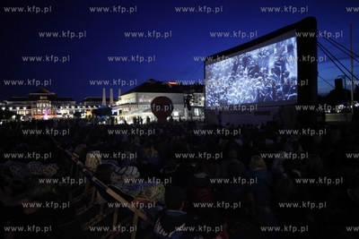 Sopot. Molo. Gala otwarcia festiwalu Orange Kino Letnie...