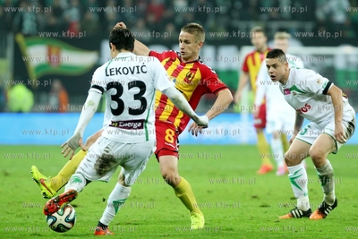 PGE Arena. Mecz o mistrzostwo Ekstraklasy Lechia Gdansk...