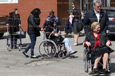 Gdańsk Brzeźno. Akcja Przełam Bariery. Zdrowe osoby...