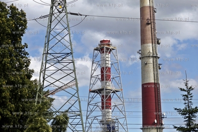 Budowa czwartego komina Elektrocieplowni Wybrzeze w...