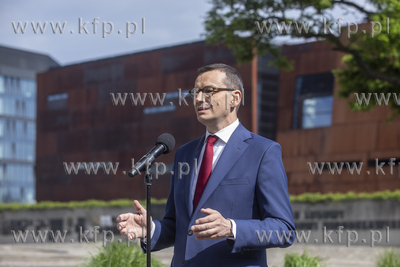 Wizyta premiera RP Mateusza Morawieckiego w Gdańsku....