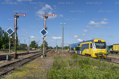 Czersk. Stacja kolejowa. 17.06.2022 fot. Paweł Marcinko...