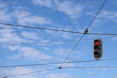 Sygnalizacja świetlna. 10.03.2024 fot. Paweł Marcinko...