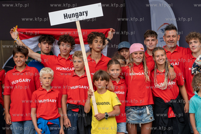 Sopot. Ceremonia Otwarcia Mistrzostw Europy Ergo Hestia...
