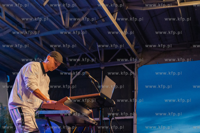 Gdańsk, Ołowianka. Jazz na Wyspie 2023 Nz. Ziemowit...