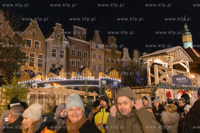 Otwarcie Jarmarku Bożonarodzeniowego w Gdańsku. 25.11.2023...